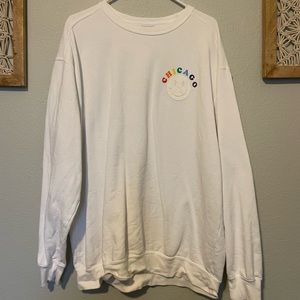 Alice and Wonder White Sweatshirt